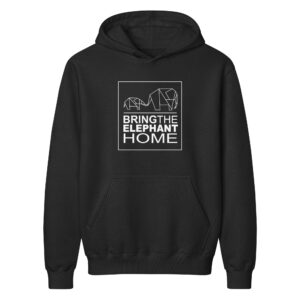 Bring The Elephant Home Classic Hoodie | Soft Cotton-Rich Fleece Pullover